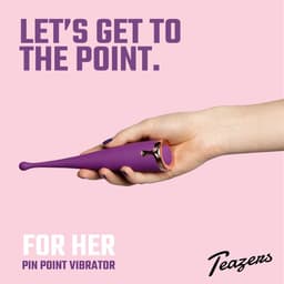 Teazers - Pointer Vibe - Oplaadbaar - PinPoint Vibrator - Vibrators voor Vrouwen en Mannen - Sex Toys voor Vrouwen - Clitoris Stimulator - Paars — thumbnail 8