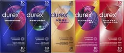 Durex - 50 Condooms - Orgasm Intense - Performa - Nude - Pleasure me - Voordeelverpakking — thumbnail 1