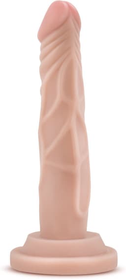 Dr. Skin - Realistische Mini Dildo Met Zuignap 15 cm - Beige — thumbnail 4
