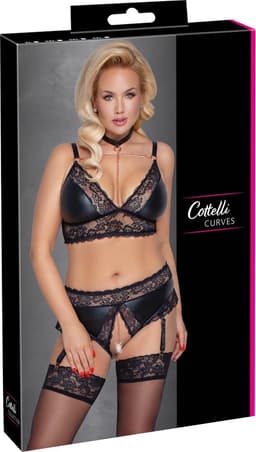 Curvy Bondage Beha Lingerie Set — thumbnail 5