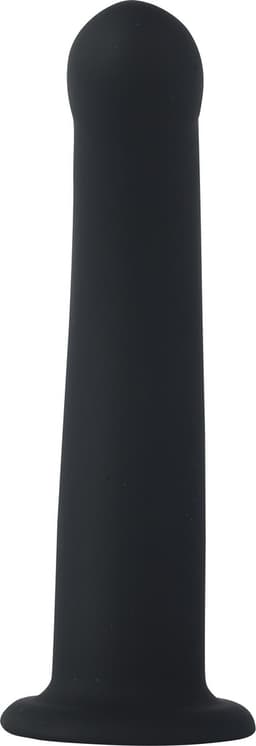 Banoch | Dildo siliconen Curvzz tip zwart | Large | Ø 3 cm | 17 cm lengte | zuignap — thumbnail 4