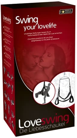 Joy Division Love Swing Seksschommel - Zwart — thumbnail 12