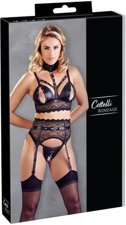 Sexy bondage jarretelset - Maat S — thumbnail 1