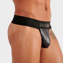 WOH heren microfiber G-string night universe zwart II — thumbnail 4