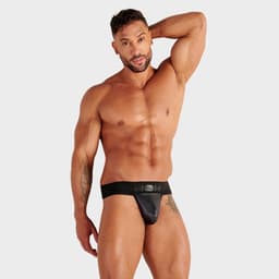 WOH heren microfiber G-string night universe zwart II — thumbnail 2