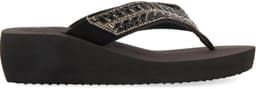 Dames sleehak teenslipper met kristallen decoratie — thumbnail 6