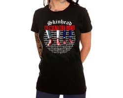 Dames T-shirt - Skinhead Oi Punk - Casual Kleding - Premium Katoen Kwaliteit - Maten S tot XXL