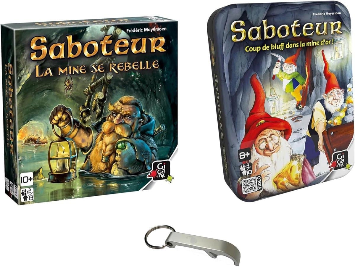 Kaartspel Avontuur - Dwergen Spel - Samen Spelen - Verborgen Rollen - 24 x 15 x 4 cm — afbeelding 1