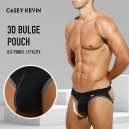 Heren Jockstrap Ondergoed Ademend en Atletisch Support — thumbnail 3