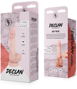 Real Fantasy - Declan Realistische Dildo met Beweegbare Voorhuid - 18 cm — thumbnail 7