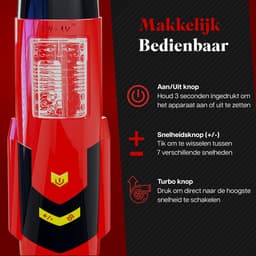 HappySexy Titan Masturbator Voor Man - Sex Toys voor Mannen - Electrisch Pocket Pussy Blowjob Stimulator - — thumbnail 3