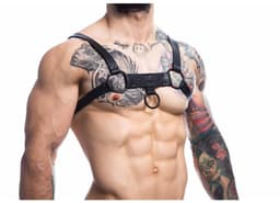 Cut4Men - Party Harnas - Zwart — thumbnail 5