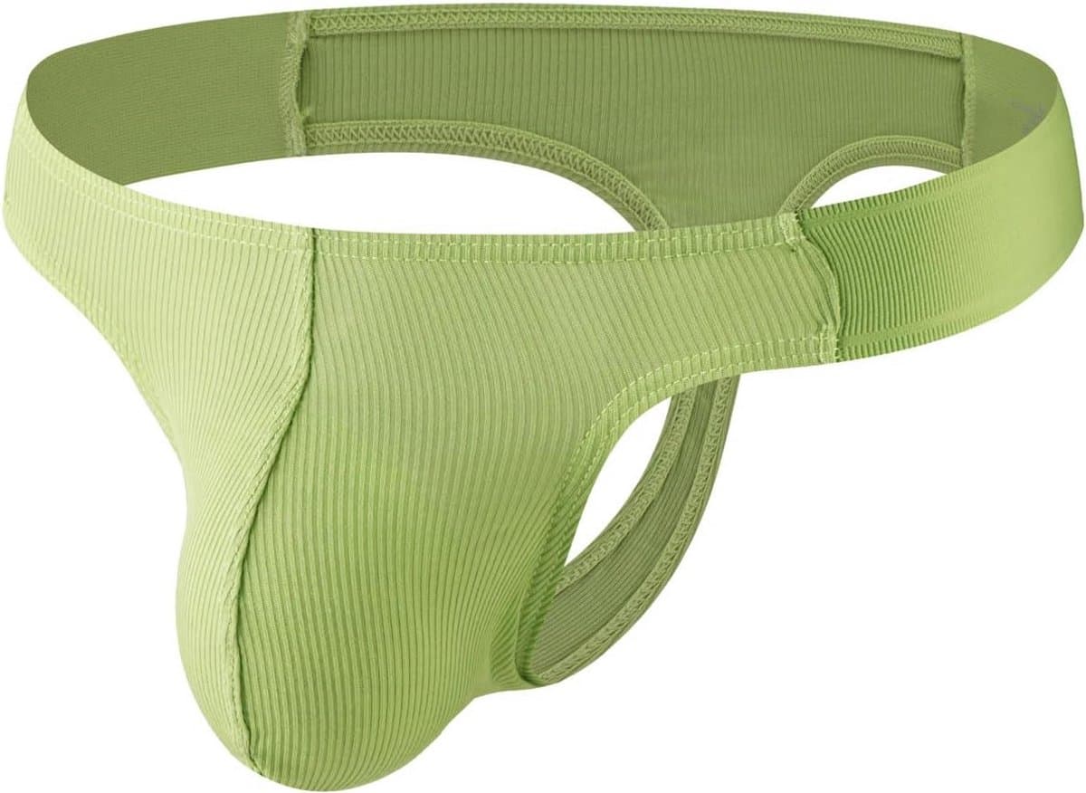 Heren Jockstrap Ondergoed Stretchy Luchtige Slip Bikini met T-Achterkant — afbeelding 1