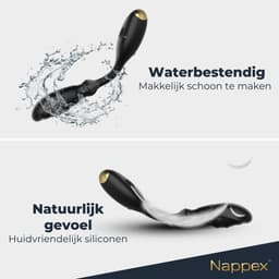 Vibrators voor Mannen en Vrouwen - Nappex™ Dios G-Spot en Prostaat Stimulator [Discreet Verzonden] - Anaal Vibrator - Sex Toys voor Koppels - Dildo - Vibrerende Buttplug - Bullet Wand Sex Toys - Anale Speeltjes - Seksspeeltjes - Kamasutra - Erotiek — thumbnail 5