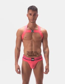 Barcode Berlin Harness Leonsh Neonpink - MAAT M — thumbnail 4