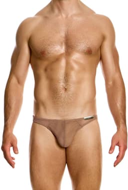 MODUS VIVENDI Mesh Through Low Cut Brief Skin - MAAT M - Erotisch Heren Ondergoed - Slip voor Man - Sexy mannen Slip — thumbnail 6