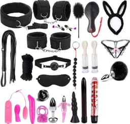 DD Sex Toys voor Koppels Vastbinden - Bondagesets - Extreme voor Mannen & Vrouwen - 30x23x11cm - Zwart — thumbnail 1