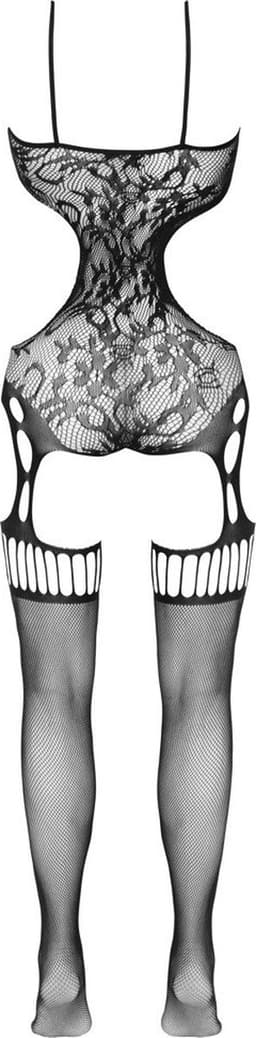 Sexy Lingerie - Catsuit met Open Kruis - Erotische Catsuit - Bodystocking - S/L — thumbnail 4