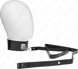 KINK - KETTING MET RIEM 116 CM MODEL 2 VERSTELBAAR 36-43 CM X 5 CM | KINKY | HALSBAND | SEKSSPEELTJES VOOR KOPPELS | SEX TOYS VOOR KOPPELS | BONDAGE | FETISH | BDSM | EXTREME BDSM | KINKY HALSBAND — thumbnail 4