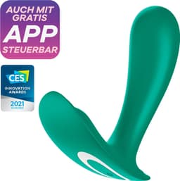 Satisfyer, draagbare Bluetooth vibrator, Top Secret, 11 cm, met app, draagbare vibrator — thumbnail 9