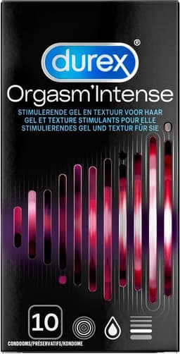 Durex Condooms Orgasm' Intense - 2 x 10 stuks - Voordeelverpakking — thumbnail 9