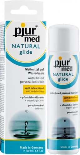 Pjur Med Natural Glide - Waterbasis Glijmiddel - 100 ml — thumbnail 11