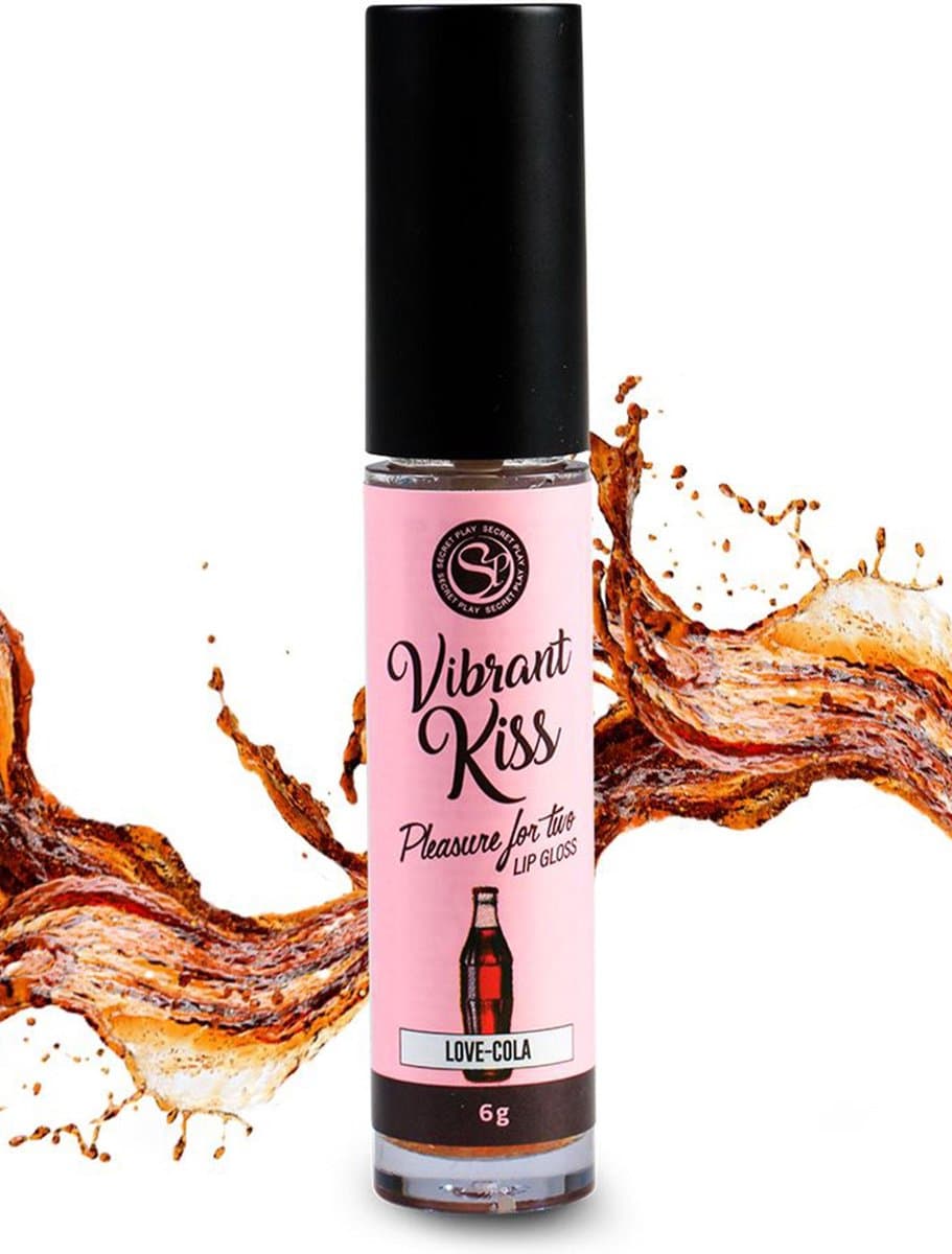 Secret Play Oral Cola - Stimulerend Middel - Vibrerende Lip Gloss - Cola Smaak - 6gr — afbeelding 1
