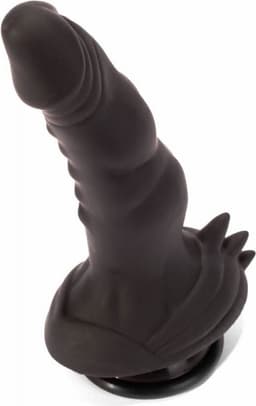 Lusty Dildo Reptile - 20 x 4 cm - Gemaakt van Zijdezacht Siliconen - Met Zuignap - Buigzaam - Anaal Dildo - Sex Toys - Seksspeeltje voor mannen en vrouwen - Suction Cup Dildo - Realistische Dildo — thumbnail 5