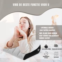 Zylo® Sex Kussen - Seksmeubel voor Vrouwen & Mannen - Sex Pillow - Grijs - 45cmx36cmx46cm — thumbnail 8
