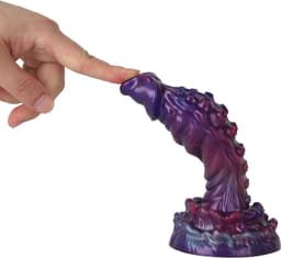 Banoch | Dildo siliconen "Octodick" | 18.5 cm | ∅ 4.9 cm | fantasy monster | Zuignap — thumbnail 2