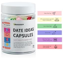 Date Night Ideeën - Capsules in Fles - Koppels Ontspannen - 60+ Creatieve Avonturen - 64 Stuks - Multicolor — thumbnail 1