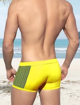 Zwemshorts voor heren, strakke en snelle droging, ideaal voor watersporten en zwemmen, maat EU S-XL — thumbnail 2
