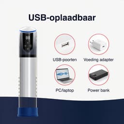 Penis pomp Elekstrisch - BPA vrij - Penis vergroter - Sexspeeltjes voor mannen - Seks speeltjes - Penispomp Voor heren - Jespro — thumbnail 2