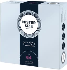 Mister Size - 64 - Ultra Dunne XXL condooms - 36 stuks — thumbnail 6
