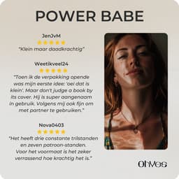 OHYES® Bullet Vibrator - Vibrators voor Vrouwen - Clitoris Stimulator - Sex Toys voor vrouwen - 10 standen Mini Vibrator - Nova — thumbnail 5