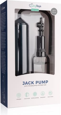 EasyToys - Penispomp met Grippomp - Sex Toys voor Mannen - Voor een Hardere en Langere Erectie - 20 cm - Zwart — thumbnail 9