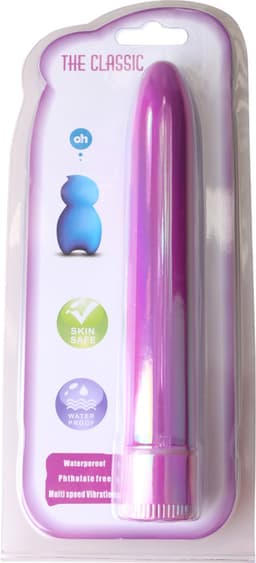 EasyToys - The Classic Vibrator - Stimpie Vibrator - Waterproof - Vibrator - Vibrators voor Vrouwen en Mannen - Sex Toys voor Vrouwen - Vibrators - Clitoris Stimulator - Bullet Vibrator - Paars — thumbnail 7