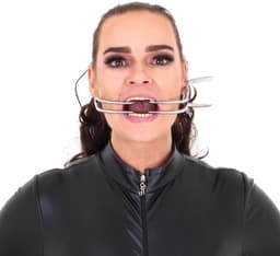 RVS Mond Spreider Klem voor Gedwongen Deep Throat — thumbnail 2