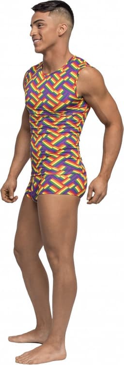 Male Power Fitness Tank - S multicolor S — thumbnail 6