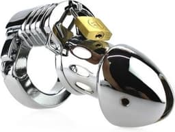Metalen Peniskooi Modula - Zilver - Kuisheidskooi Metaal - Chastity — thumbnail 5