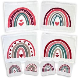 Dailygoods- Washandjes Set van 4 - Magische Handdoeken - Katoenen Badstof - Kindercadeau - Feestjes - Afmeting 30 x 30 cm — thumbnail 1