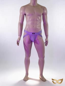 MySecretNL Deluxe Jock - Erotische jockstrap - 100% Katoen - Paars - Maat L — thumbnail 3