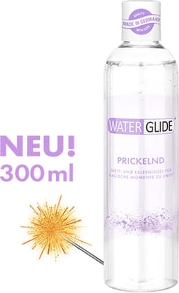 Waterglide - tintelend glijmiddel 300 ml - 300ml — thumbnail 3