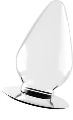 Lovetoy - Transparante Buttplug - Flawless - 11.5 x 6 cm — thumbnail 2