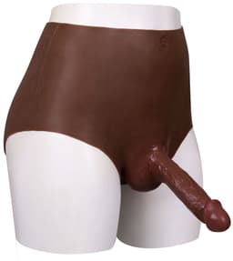 XX-DreamToys - Bodysuit - Female to Male - Drag - Ultra Realistisch Onderlichaam met Penis - Bruin M — thumbnail 3