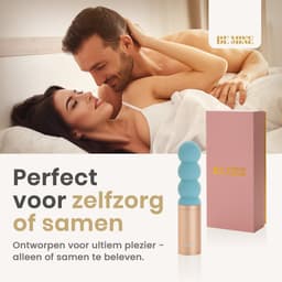 Be Mine Triple Temptation – Vibrator - Clitoris Stimulator - Vibrator voor Vrouwen - Sex Toys voor Mannen - Sex Toys voor Vrouwen - Sex Toys voor Koppels - 5 standen - USB-C - IPX7 - Powder Blue — thumbnail 4