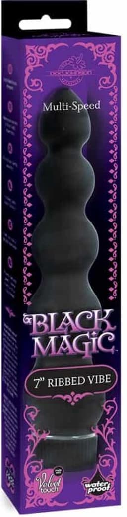 Black Magic - 7 Inch Ribbed Vibe — thumbnail 2