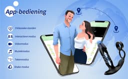 IntiMate® PleasurePulse Prostaat Massager Mannen met Dubbele Cockring - 7 Vibratie- en Stootstanden - Vibrerende Buttplug Met Afstandsbediening en App - Prostaat Stimulator - Luxe Anale Dildo met Penisringen - Alles-in-1 Sex Toys voor Mannen — thumbnail 12