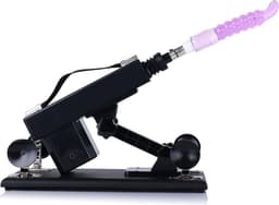 Auxfun Geribbelde Anale Dildo 18 cm – 3XLR Opzetstuk voor Basic Seksmachine – Roze — thumbnail 3