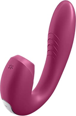 Satisfyer, drukgolfvibrator, konijn, 'Sunray', 15 cm, met app, waterdicht, oplaadbaar, huidvriendelijke siliconen — thumbnail 1